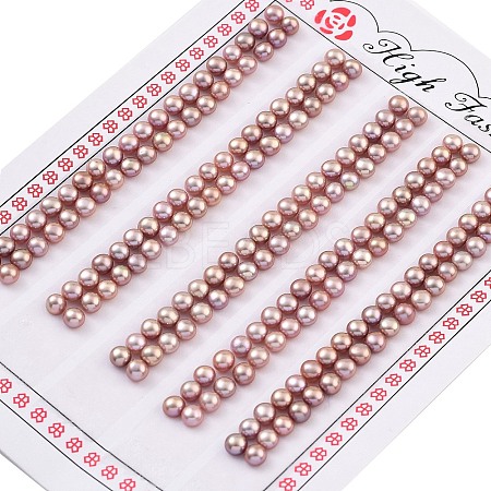 Grade 6A Natural Cultured Freshwater Pearl Beads PEAR-N018-6A-3540C-1