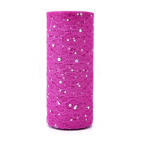 Glitter Sequin Deco Mesh Ribbons OCOR-K004-A05-1