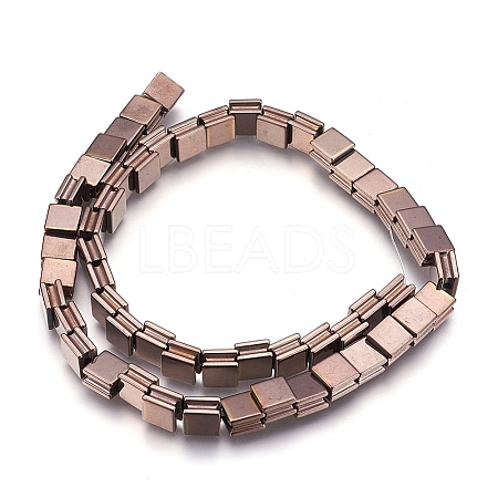 Electroplate Non-magnetic Synthetic Hematite Bead Strands G-I208-13-C-1