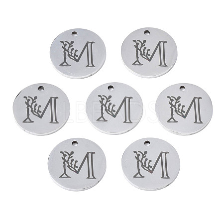 Non-Tarnish 304 Stainless Steel Charms STAS-T059-26P-M-1