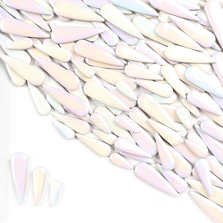 3 Styles Teardrop Shape Porcelain Mosaic Tiles PW-WGBCD43-38-1