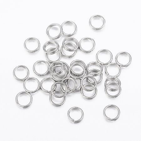 Tarnish Resistant 304 Stainless Steel Split Rings LS-STAS-H413-04P-B-1
