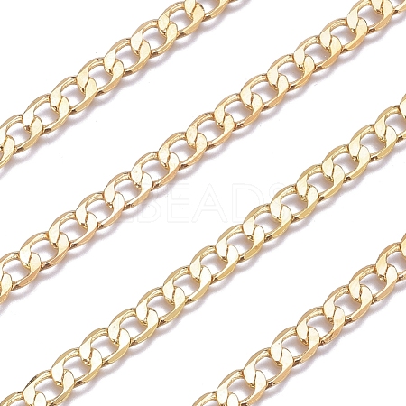 Brass Curb Chains X-CHC-S101-G-1