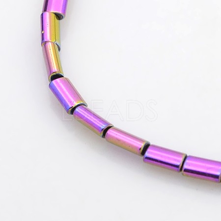 Electroplate Non-magnetic Synthetic Hematite Beads Strands G-J220-10-1