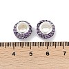 Alloy Rhinestone Clay Pave Beads ALRI-D300-03S-02-3