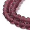 Transparent Glass Beads Strands EGLA-A034-T3mm-MD13-4