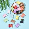 32Pcs UV Plating Rainbow Iridescent Acrylic Beads OACR-FS0002-13-8