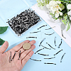 200Pcs 2 Styles Elastic Barbed Cord FIND-SC0021-82-3