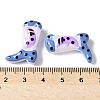 Painted Glass Beads Enamel Beads X1-BLOW-D300-01I-3