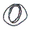 Transparent Electroplate Glass Beads Strands EGLA-A039-T2mm-UA02-2