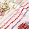 4.6~5Yards Flower Polyester Trim Ribbon OCOR-PH0001-97D-4