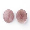 Natural Strawberry Quartz Gemstone Cabochons G-T020-13x18mm-28-2