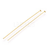Brass Flat Head Pins KK-G331-11-0.7x55-4
