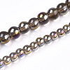 Electroplate Transparent Glass Beads Strands LS-GLAA-T032-T6mm-AB02-4