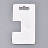 Cardboard Paper Jewelry Display Cards for Hair Clip Storage CDIS-N004-06-2