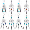 SUNNYCLUE 16Pcs 4 Styles Alloy Pendant Decorations HJEW-SC0001-23-1