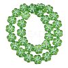 Czech Pressed Glass Beads GLAA-I061-54A-2