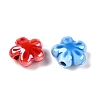 Glazed Porcelain Beads PORC-K003-01-A-2
