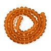 Transparent Glass Beads Strands EGLA-A044-T8mm-MD04-3