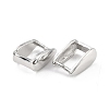 Anti-Tarnish Rhodium Plated 925 Sterling Silver Ice Pick Pinch Bails STER-Z001-016C-P-2