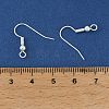 Brass Earring Hooks KK-H258-06A-S-3
