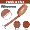 2M PVC Imitation Leather Ribbons SRIB-WH0011-126A-04-2