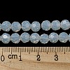 Imitation Jade Glass Beads Stands EGLA-A035-J6mm-D06-5