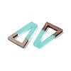 Resin & Wood Pendants WOOD-F015-10F-2