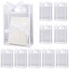 12Pcs Rectangle Plastic Gift Bags ABAG-SP0001-07E-1