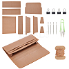Polyester PU Leather DIY-AR0001-63-2
