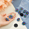 10Pcs Dumpster Fire Response Team Leader Alloy Lapel Pin Backs for Backpack Clothes JEWB-DC0001-36-3