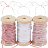 3 Rolls 3 Colors Velvet Ribbon OCOR-CP0001-20B-1