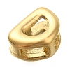 Ion Plating(IP) 304 Stainless Steel Slide Charms STAS-B075-37G-D-2