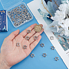 60Pcs Tibetan Style Zinc Alloy Bead Frame FIND-SC0010-42-3