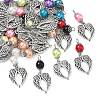32Pcs 8 Colors Tibetan Style Alloy Pendants FIND-PH0008-69-1