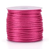 Nylon Satin Rattail Cords NWIR-L006-1mm-33-1