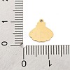 Ion Plating(IP) 304 Stainless Steel Charms STAS-N103-192-3