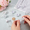 40Pcs Clear Glass Bottles Bead Containers CON-SC0001-15A-02-3