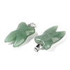 Natural Green Aventurine Pendants G-G115-01A-2