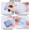 Clear Silicone Stamps DIY-WH0504-60A-6