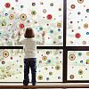Translucent PVC Self Adhesive Wall Stickers STIC-WH0015-012-4