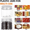 Transparent Plastic Bead Containers CON-BC0004-87-7