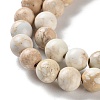 Dyed Natural Regalite/Imperial Jasper/Sea Sediment Jasper Beads Strands G-B124-C01-17-4