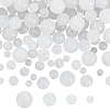 4 Strands 4 Styles Round Natural White Jade Beads Strands G-NB0005-12-7