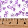 6/0 Inside Colours Fringe Glass Seed Beads SEED-A034-03B-4