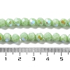 Opaque Glass Beads Strands EGLA-A035-P6mm-L20-4