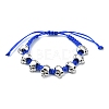 Adjustable Alloy Braided Beads Bracelets BJEW-JB10919-1