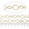 304 Stainless Steel Ring Link Chains CHS-G044-05G-03-2