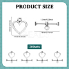 200 Bags Tibetan Style Alloy Toggle Clasps FIND-ME0003-16-2
