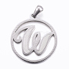 Non-Tarnish 304 Stainless Steel Pendants STAS-K162-076P-1
